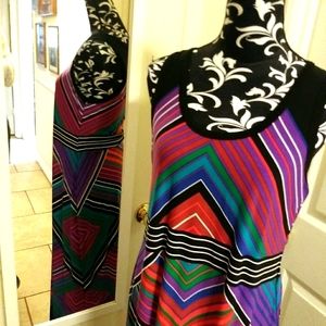 Calvin Klein Patterned Dress